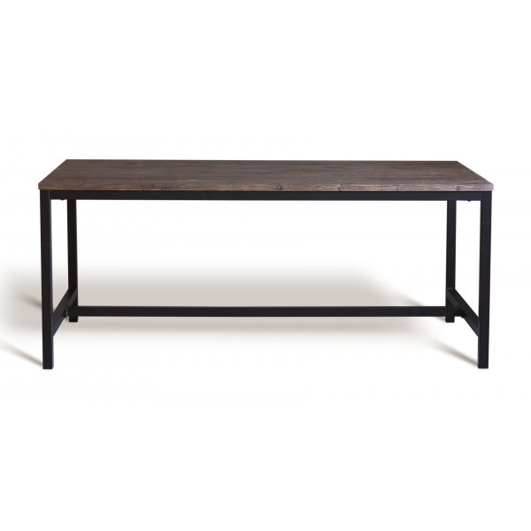 Table  manger Texas chne teint marron 180 x 90 cm