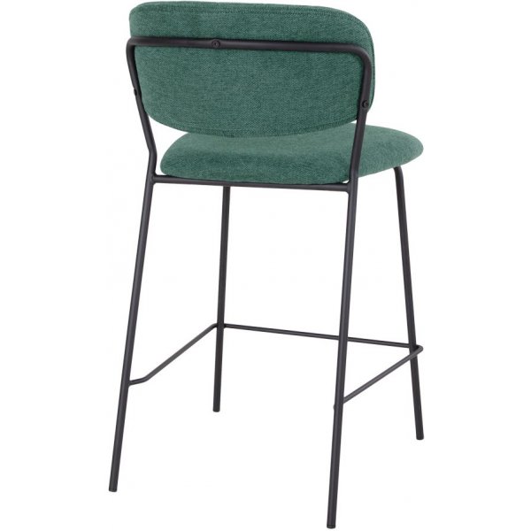 Alicante Barstol - Mrkgrn/svart
