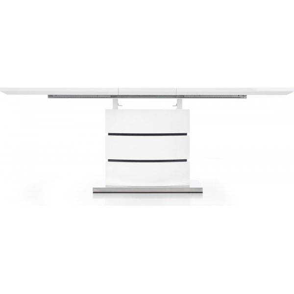 Table à manger Annina 160-200 cm - Blanc brillant Table à manger Annina 160-200 cm - Blanc brillant