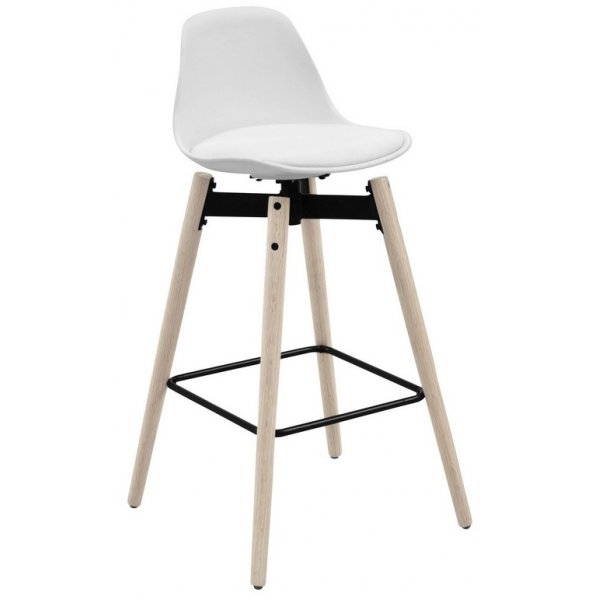 Zenta barstol - Vit / Whitewash