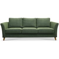 Miami 3-sits soffa - Grön (Chenille)