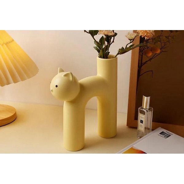 Vase de rue - Jaune Vase de rue - Jaune