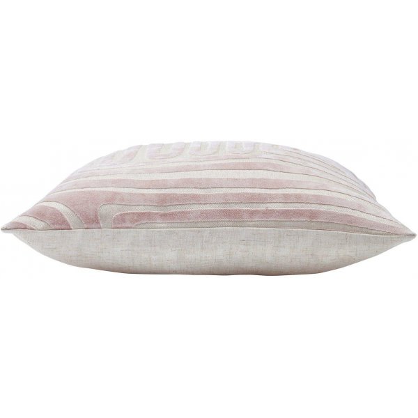 Molly kussenhoes 45 x 45 cm - Poederroze