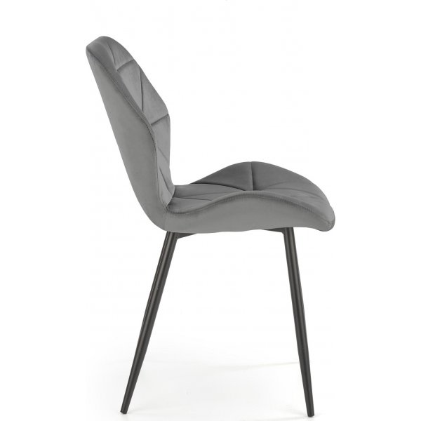 Chaise de salle  manger Cadeira 453 - Gris