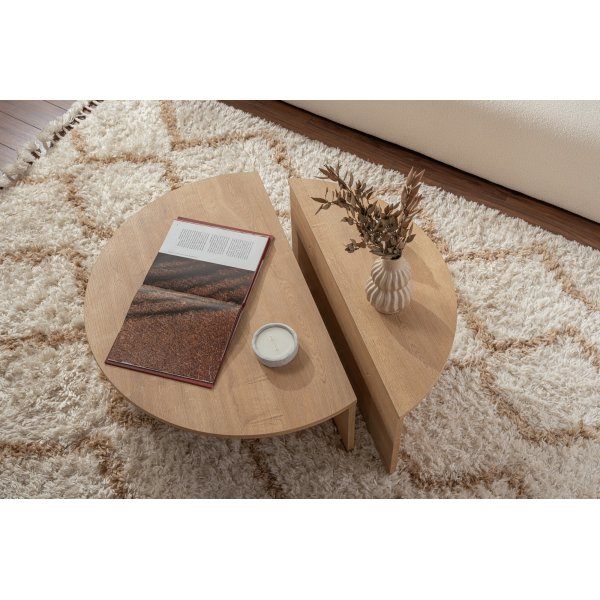 Orion soffbord 90 x 90 cm - Ek