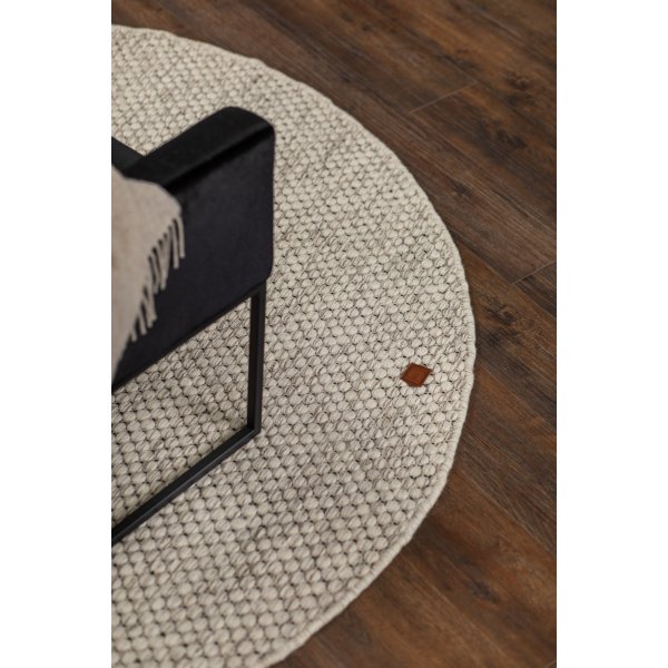 Torekov handvvd matta Vit