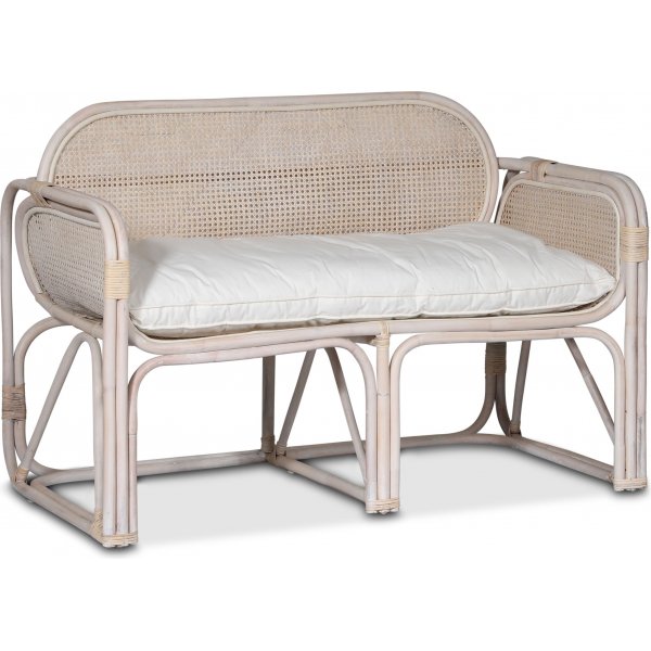 Glory Webbing 2-sits soffa i rotting - Whitewash