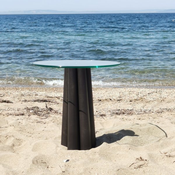 Table basse Thales 50 cm - Noir