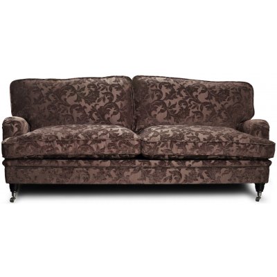 Howard Sir William 3-sits soffa (Dun) - Mobus Chocolate Floral