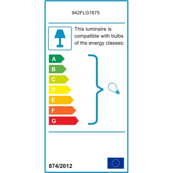 Stage taklampa �40 cm - Vit