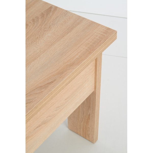 Serafin soffbord utdragbart 80-160 cm - Sonoma ek Serafin soffbord utdragbart 80-160 cm - Sonoma ek