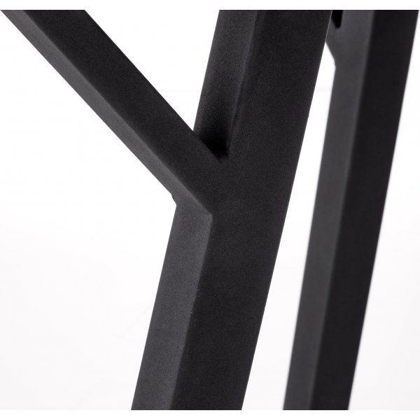 Table à manger Valarauk 140-180 x 80 cm - Gris clair/noir Table à manger Valarauk 140-180 x 80 cm - Gris clair/noir