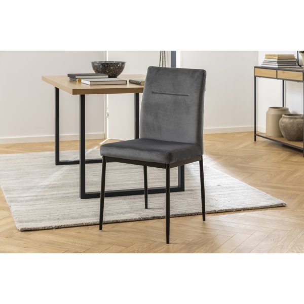 Chaise de salle  manger Demi - Gris