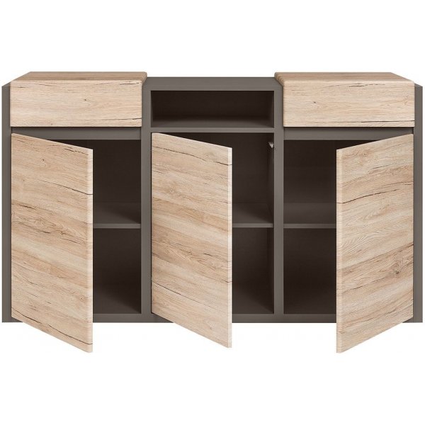 Runsala sideboard - Ek/grå Runsala sideboard - Ek/grå