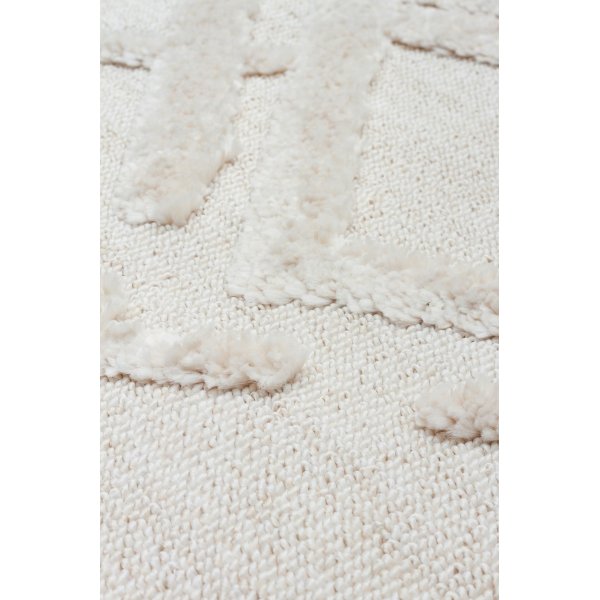 Tapis Trazo 3 - Blanc Tapis Trazo 3 - Blanc