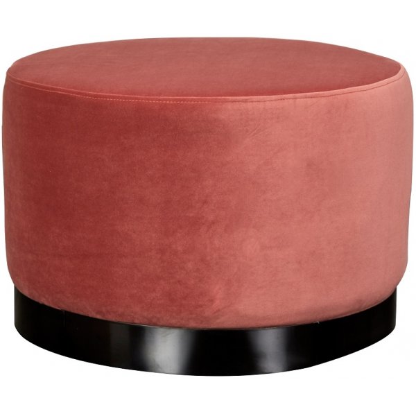 Jack sittpuff XL - Rosa Sammet