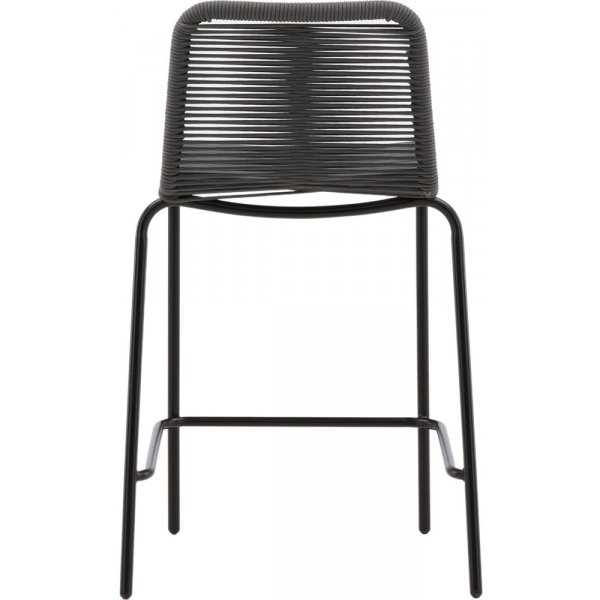 Lindos barstol - Svart/Mörkgrå Lindos barstol - Svart/Mörkgrå