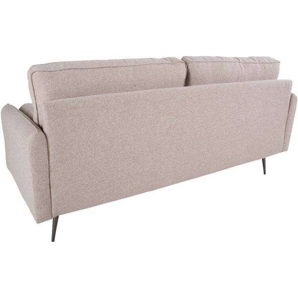 Imola 2,5-sits soffa - Beige/svart