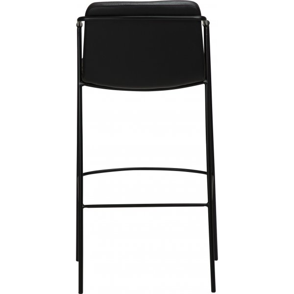 Tabouret de bar Boto - PU noir