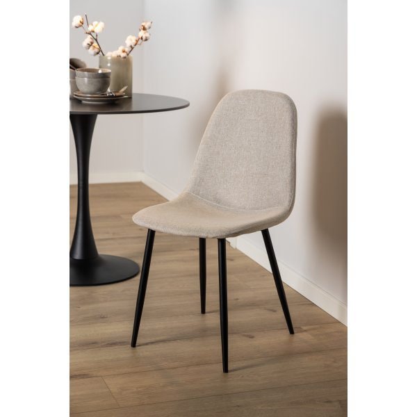 Chaise de salle à manger Celia - Beige Chaise de salle à manger Celia - Beige