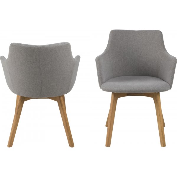Fauteuil Bella - Gris