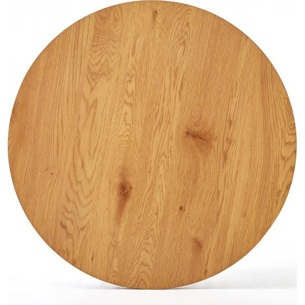 Table basse Kapitol Ø80 cm - Chêne/noir Table basse Kapitol Ø80 cm - Chêne/noir