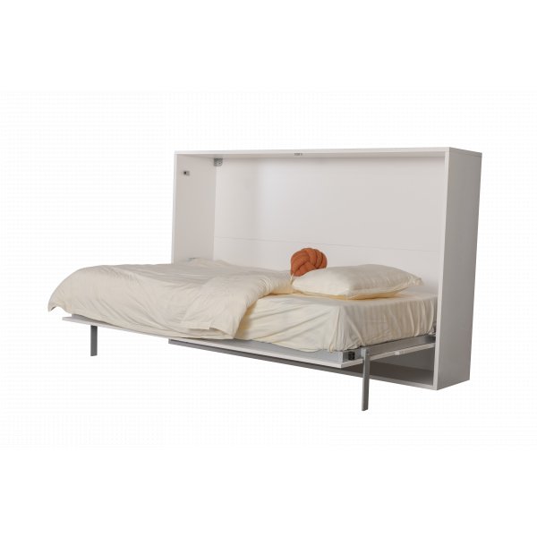 Sngskp 120200 cm horisonellt - Vit - Compact living