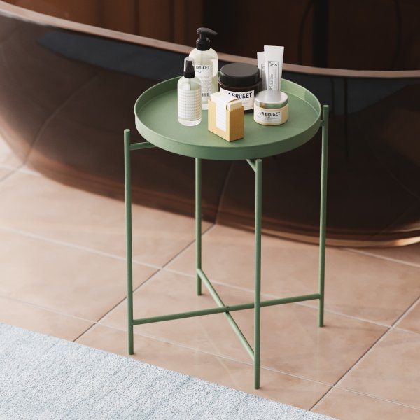 Table basse Vela Ø46 cm - Vert Table basse Vela Ø46 cm - Vert