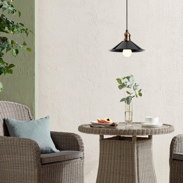 Plafonnier Berkeley 250-S - Noir