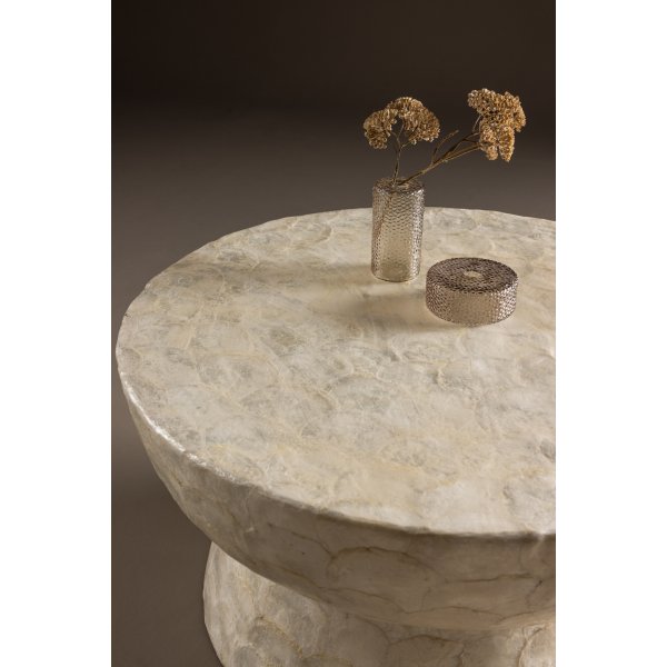 Sandön soffbord Ø70 cm - Ljusgrå Sandön soffbord Ø70 cm - Ljusgrå