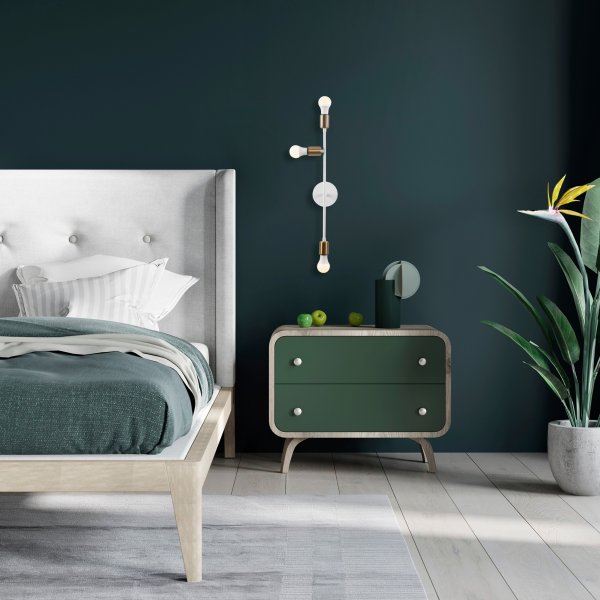 Nachtkastwandlamp 3164 - Wit