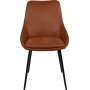Chaise de salle  manger Louis - Marron