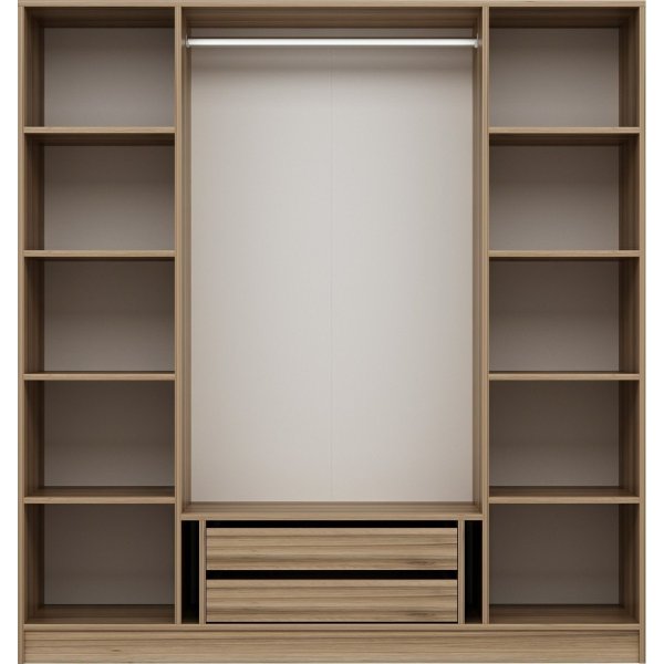 Cikani garderob 180x52x210 cm - Ek Cikani garderob 180x52x210 cm - Ek