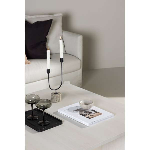 Table basse Rogaland 100 x 100 cm - Blanchi Table basse Rogaland 100 x 100 cm - Blanchi