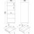 Commode slim Nova  5 tiroirs - Blanc + Kit d\\\'entretien des meubles pour textiles
