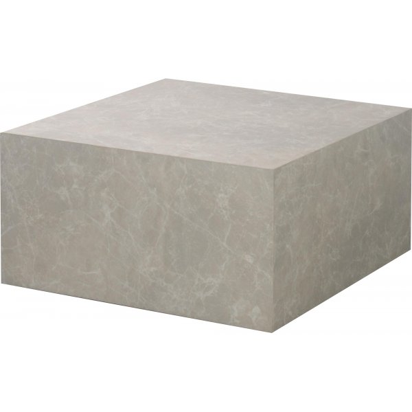 Kuben soffbord beige marmorfolie Kuben soffbord beige marmorfolie