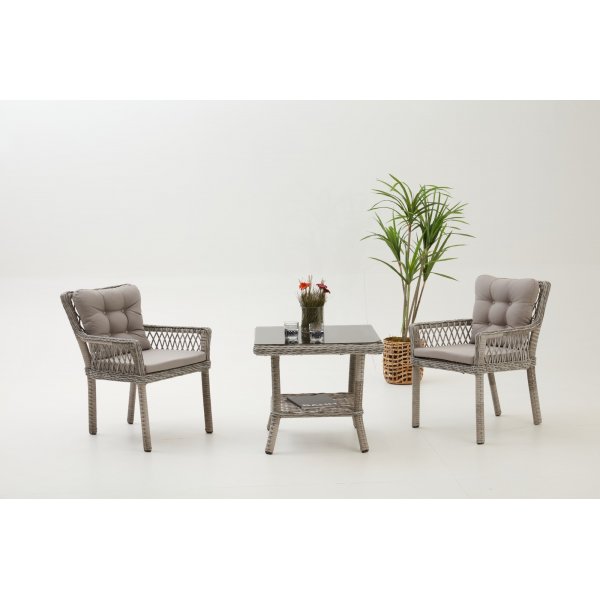 Pure loungegrupp - Grå Pure loungegrupp - Grå