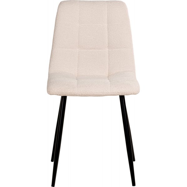 Chaise de salle à manger Middelfart Boucle blanche Chaise de salle à manger Middelfart Boucle blanche