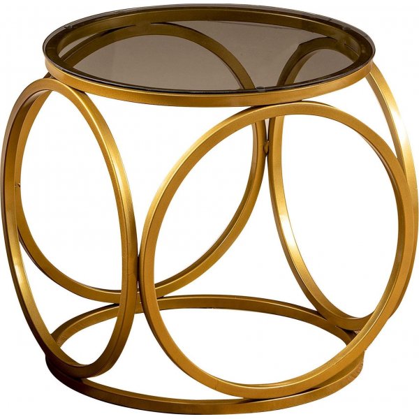 Mimo sidobord 40 x 40,4 cm - Guld