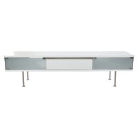 Mediabänk Frank 180 cm - (vitbetsad ekfanèr) Mediabänk Frank 180 cm - (vitbetsad ekfanèr)