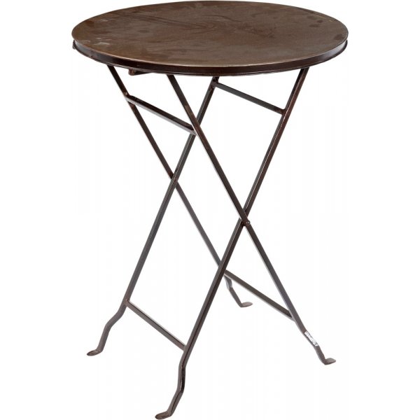 Pretoria cafbord 55 cm - Vintage metall