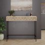Heaton avlastningsbord 110 x 35,5 cm - Ek