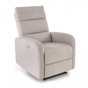 Ljusbeige Reclinerfåtölj elektrisk Ljusbeige Reclinerfåtölj elektrisk