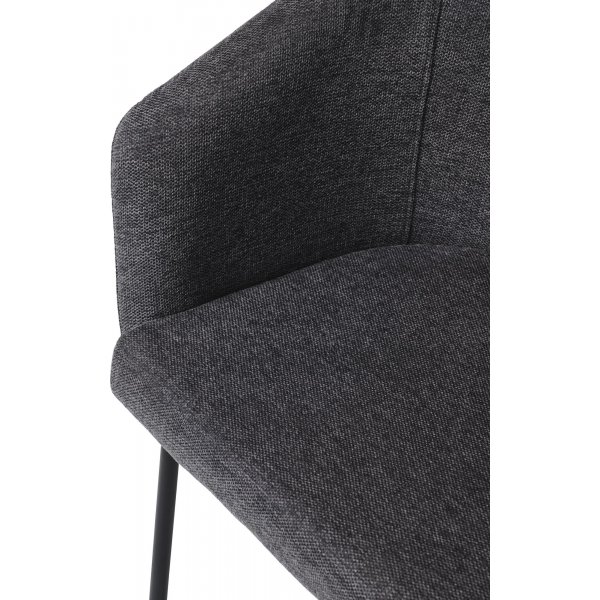 Chaise Erik en tissu gris Chaise Erik en tissu gris