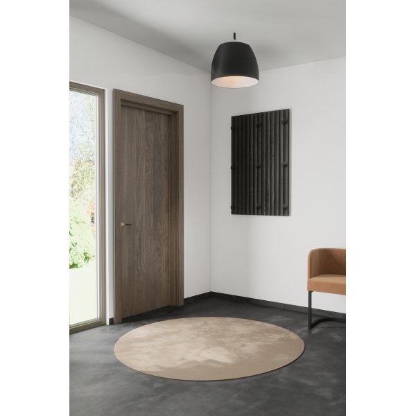 Panneau mural Nimes - Noir/moca