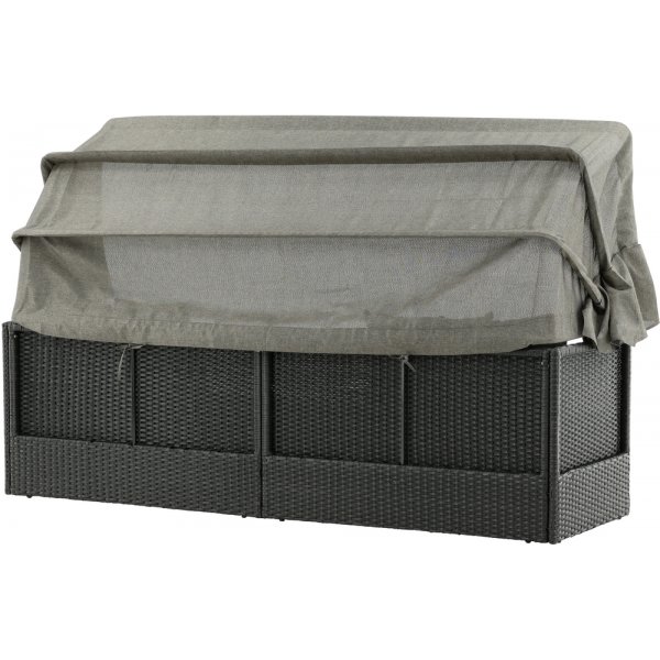 Nopy solsäng - Svart/Grå Nopy solsäng - Svart/Grå