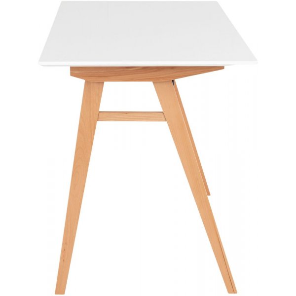 Bureau 120x60 cm - Blanc/nature