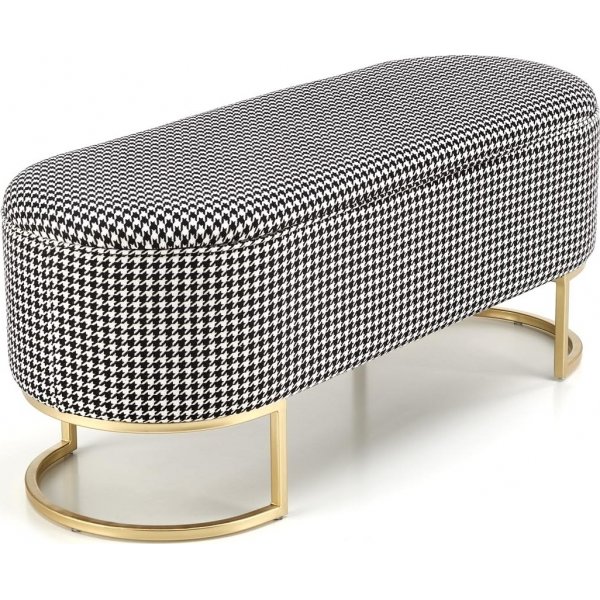 Banc Harmony - Noir/blanc/or Banc Harmony - Noir/blanc/or