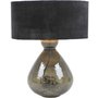 Slettens bordslampa - Mrkgr/svart