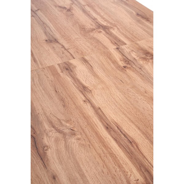 Table à manger Kasady 135-185 cm - Chêne Wotan/noir Table à manger Kasady 135-185 cm - Chêne Wotan/noir